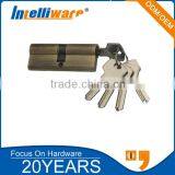 Solid Brass Double Wooden Door Lock Cylinder thumbnail-2
