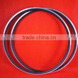 Sonata C24 Carbon Alloy Rim Aluminum Wheel 24mm Depth Road Bike Rim 20/24/28/32h 3k/ud Clear Coating Alloy Breaking Surface thumbnail-1