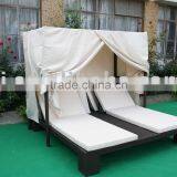 rattan sun lounge