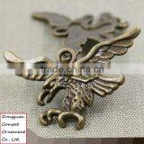 Manual Jewelry Green Bronze Zinc Alloy Diy Eagle Pendant thumbnail-5