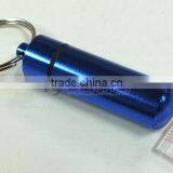 5ml to 20ml Clip Keychain Metal Box Mini Container Vacuum Pill Box Holder thumbnail-4