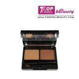 Mini Deisgn 2 Color Eyebrow Powder Palette With Mirror thumbnail-1