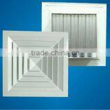 ZS-FS Aluminum Square Ceiling Air Diffuser With Volume Control Damper