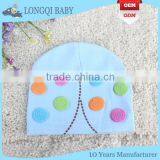 MZ-MS-030 100% Cotton Knitted Customerized Pattern Newborn Baby Bonnet thumbnail-1