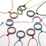 2015 Wholesale Express Jewellery Multicolor Heart Shaped Floating Lockets Necklace thumbnail-1