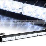 18" Emergency Warning Traffic Advisor Vehicle Strobe Light Bar - White
