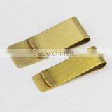 Custom Sheet Metal Stamping Parts Metal Money Clip With Logo thumbnail-3