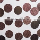HOT! brown circle paper garland for festival wedding decorations