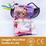 Digital Printed Drawstring Microfiber Sunglasses Bag thumbnail-1