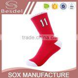 Cheap Designer Hot Sale Cotton Football Socks thumbnail-1