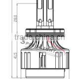 America Hot Selling Factory Price SpeedLight M3S LED Motorcycle HeadLight 32W 3000 Lumens thumbnail-2