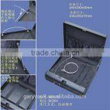 Wholesale- MS550 Micro Vault Biometric Fingerprint Car Gun Pistol A4 Office Document Portable Security Storage Steel Safe Box thumbnail-5