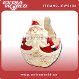 Ceramic Santa Sweet Basket