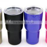 FDA LFGB Quality 30oz Stainless Steel Vacuum Tumbler With AS or TRITAN Lid thumbnail-1