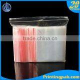 Custom Resealable High Quality Zipper Plastic Bag / Transparent PE Packing Bag thumbnail-3