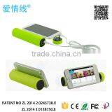 Vlands S8 Mini Portable Universal 3.5mm Audio Jack Phone Music Speaker 2600mAh Battery Power Bank USB