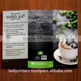 Customized design Promotional 3 Fold Leaflet