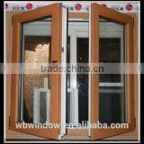 Easy Maintain Brown Color UPVC Tilt&turn Windows