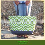 Wholesale Chevron Beach Tote Bags thumbnail-1