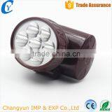 7 LED Bright Light Flashlight Energy Saving Plastic Body Rechargeable Headlamp thumbnail-2