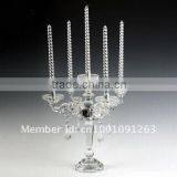 Import India Crystal Glass Candle Holder for Wedding Table Decorations thumbnail-3