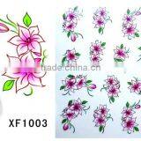 2016 Newest XF Series Water Nail Art Sticker Transfer Printing Water Decals Nail Art Decoration Quality Choice thumbnail-4