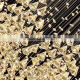 Modern Acrylic Crystal Diamond Chandelier Lustre Boul Diamant 92034 thumbnail-5