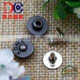 Antique Silver Alloy Custom Metal Jeans Rivet Leather Jean Metal Button thumbnail-2