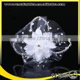 Ponytail Flower Hair Ornament, Braid Hair Ornament thumbnail-3
