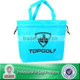 Lead-free Shell Cinch Tote Non Woven Promotional Drawstring Bag
