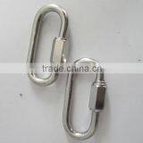 Stainless Steel Hook Carabiner Keychain Camping Hiking thumbnail-3