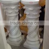 Guangxi White marble , Carrara White marlbe column