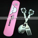 Cartoon Stainless Steel Cutlery Set With Unique Box thumbnail-4