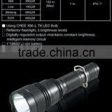 F18 High Power Best T6 Police Rechargeable 3.7v Rechargeable Led Flashlight thumbnail-3