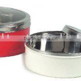 Stainless Steel Cake Container Colored