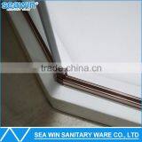 2016 Latest Frameless Shower Door With 10mm Tempered Glass thumbnail-6