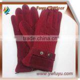 Cheap Knitting Acrylic Gloves