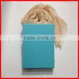 Top Grade Elegant Custom Printed Silk Scarf Gift Packaging Box