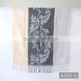 A103-G New Design Low Price Spring Colombia Acrylic Jacquard Scarf thumbnail-5