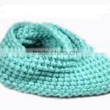 High Quality Infinity Style Scarf Knitted Muilty Colors Loop , Factory Price