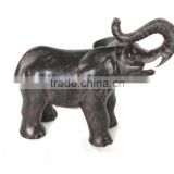Resin large size black elephant statues