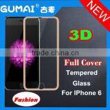 Gumai Brand Popular Mobile Protector Full Tempered Glass for Iphone 6 Plus