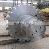 Customized precision casting c45 gear shaft