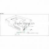 IP LAN Network Audio Adapter IP PA System & IP Digital Amplifier T-6705U thumbnail-3