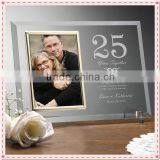 Clear Glass Decoration Etched Photo Frame For Lovers Gifts thumbnail-1