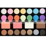 2 Color Blusher 2 Color Bronzer 21 Earth Soft Color Glittering Matte Eyeshadow Eye Shadow Makeup Palette Set thumbnail-5