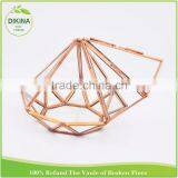 || Brass Geometric Glass Terrarium/ Case/ Holder|| Floral/Feather Ball/ Tree * Crystal Vase Wedding Flower Stand Centerpieces thumbnail-2