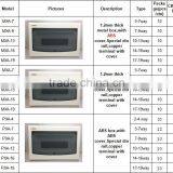 Types Lid 7-10 Way Electrical Distribution Box With Din Rail and Copper Terminal thumbnail-6