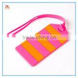 2D/3D Logo Silicone Luggage Tag, Special Design Shape Silicone Rubber Luggage Tag for Travel thumbnail-4