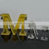 high grade modern design custom acrylic crystal characters/letters with the best price